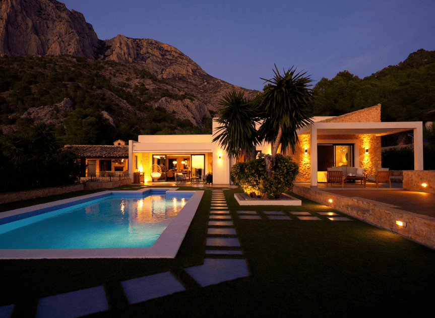 pool and Facade Lighting